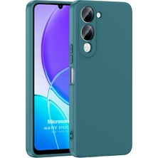 Microsonic Vivo Y04 Kılıf Groovy Soft Koyu Yeşil