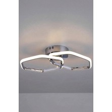 TERRA lighting Luka Model Modern Plafonyer,3 Renk Yanabilen Power LED Avize, Salon Oda Mutfak Hol Avize