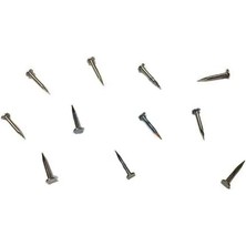 İlk El Grup Klips, Menteşe, Ayağı Çivisi 9mm Çelik - Nikel 10GR