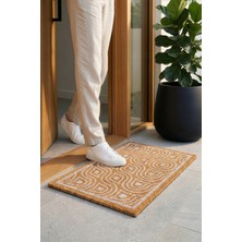 Koza Home Coco Çerçeveli Kıl Kapı Önü Paspası 40X60 3682