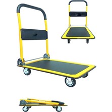 Moonshop Pro Yerli Üretim Koli Yük Paket Taşıma El Arabası 180 kg Kapasiteli Katlanır Tablal