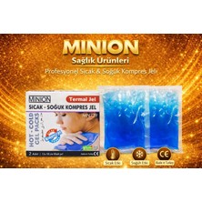 Minion Sıcak-Soğuk Jel Kompres Termojel Kılıfsız 13X13