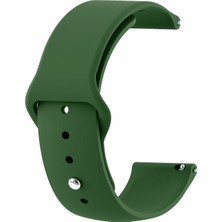 Microsonic Xiaomi Watch 5 Silicone Sport Band Koyu Yeşil