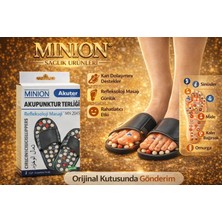 Minion Ayak Masajı Akupunktur Terliği (38-39 Numara)