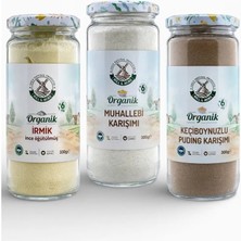 Mill & More Süper Set -  Bebek Irmiği 330G  Bebek Pudingi 300G  Bebek Muhallebisi 300G