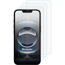 Microsonic Apple iPhone 17E Screen Protector Nano Glass Cam Ekran Koruyucu (3`lü Paket)