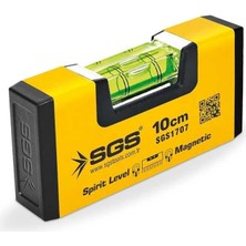 İsmiyle Al Sgs 1707 Mıknatıslı Su Terazisi 10 cm