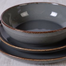 Güral Porselen Valeron 12 Parça 4 Kişilik Yemek Takımı Elemental 241