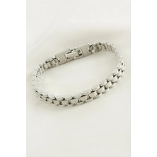 İsmiyle Al Zincir Çelik Bileklik