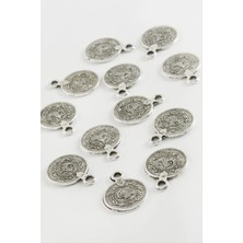 İsmiyle Al 1,8 cm Tuğra Para Tesbih Aparatı 50 Gram