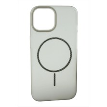 İsmiyle Al iPhone 15 Pro Buzlu Magsaff Kapak Kılıf