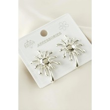 İsmiyle Al Ağaç Metal Küpe