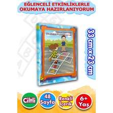 Harika Çocuk Yayınları Eğlenceli Etkinliklerle Okumaya Hazırlanıyorum – Ciltli 48 Sayfa Okula Hazırlık Kitabı 6+ Yaş