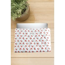 İsmiyle Al Kiraz Desenli Labtop Bilgisayar Çantası 13*14 Inç