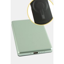 İsmiyle Al TG06 Mini Manyetik 5000 Mah Power Bank Taşınabilir Şarj Cihazı