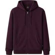 Espina Premium Unisex Fermuarlı Kapüşonlu Sweatshirt