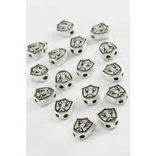 İsmiyle Al Çift Başlı Kartal Tesbih Ara Aparatı 50 Gram