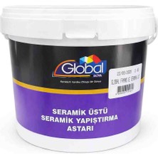 Global Seramik Üstü Seramik Yapıştırma Astarı 3 kg – Fayans Üzeri Seramik Astarı