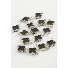 İsmiyle Al Çiçek Çift Kulplu Mineli Bileklik ve Kolye Ucu Aparatı 1 Adet