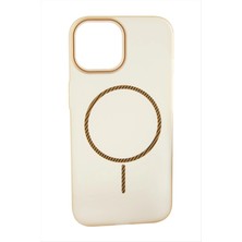 İsmiyle Al iPhone 12 Buzlu Magsaff Kapak Kılıf