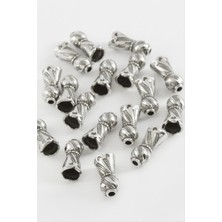 İsmiyle Al Plastik Çizgi Noktalı Tesbih Püskül Ara Aparatı 50 Gram