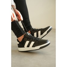 KB-013 Kuback Siyah Beyaz Günlük Erkek Ayakkabı