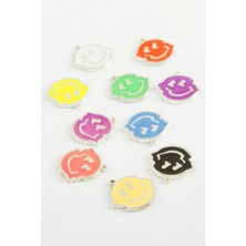 İsmiyle Al Emoji Tek Kulp Mineli Bileklik ve Kolye Ucu Aparatı 1 Adet