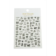 İsmiyle Al Sonsuzluk Kalp Tattoo Dövme Sticker