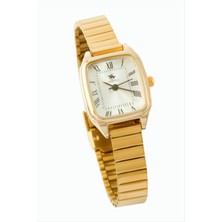 İsmiyle Al Kare Metal Bayan Kol Saati