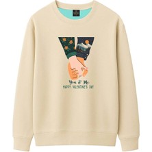 Espina Premium You & Me – Happy Valentine’s Day Regular Fit Sweatshirt