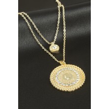 İsmiyle Al Tuğra Yeni Sezon Ikili Kolye