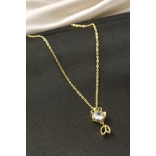 İsmiyle Al Baykuş Çelik Kolye