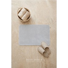 Sleep Garden Luniva Banyo Paspası Kaydırmaz Gri 40X60