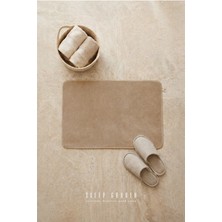 Sleep Garden Luniva Banyo Paspası Kaydırmaz Kahverengi 40X60