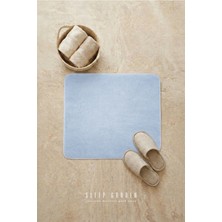 Sleep Garden Luniva Banyo Paspası Kaydırmaz Açık Mavi 50X60