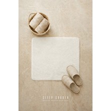 Sleep Garden Luniva Banyo Paspası Kaydırmaz Beyaz 50X60