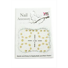 İsmiyle Al Taç Tırnak Aksesuarı Tattoo Sticker