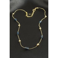 İsmiyle Al Dikdörtgen Kristal Zincir Kolye