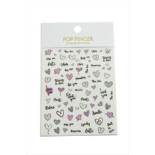 İsmiyle Al Kalp Tattoo Dövme Sticker