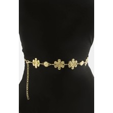 İsmiyle Al Gül Metal Zincir Kemer