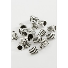 İsmiyle Al 1 cm Çizgili Tesbih Ara Aparatı 50 Gram