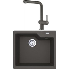 Franke Urban Ubg 610-56 Slate Grey Granit Evye Active Plus Doccia 2.0 Batarya Set