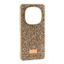 İsmiyle Al Xiaomi Redmi Note 14 Pro Plus Taşlı Kapak Kılıf