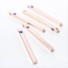 İsmiyle Al Nazar Boncuklu Kare Çubuk Aparat