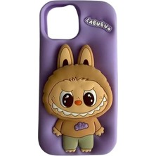 Mor Labubu Tasarımlı 13/14 Kılıf