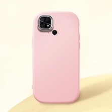 Ucuc Redmi 10C Uyumlu Darbe Emici Kamera Korumalı Pembe Silikon Kılıf