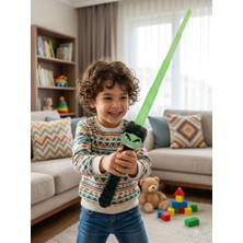 Farbu Oyuncak Yeşil Dev Kahramını Temalı Işıklı Sesli Sensörlü Oyuncak Silahı