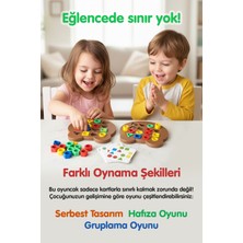 Feyza Design 42 Parça Montessori Ayıcık Geometrik Şekil Eşleştirme Bultak
