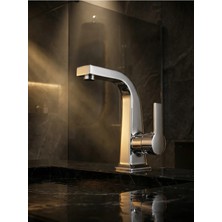 Zeraf Ev Leo L %100 Pirinç Lavabo Bataryası 5 Yıl Garanti