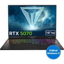 Casper Excalibur G915 Intel Core 7-240H 16GB 1TB RTX5070 165HZ 16" W11H Gaming Laptop G915.240H-BF70A-C